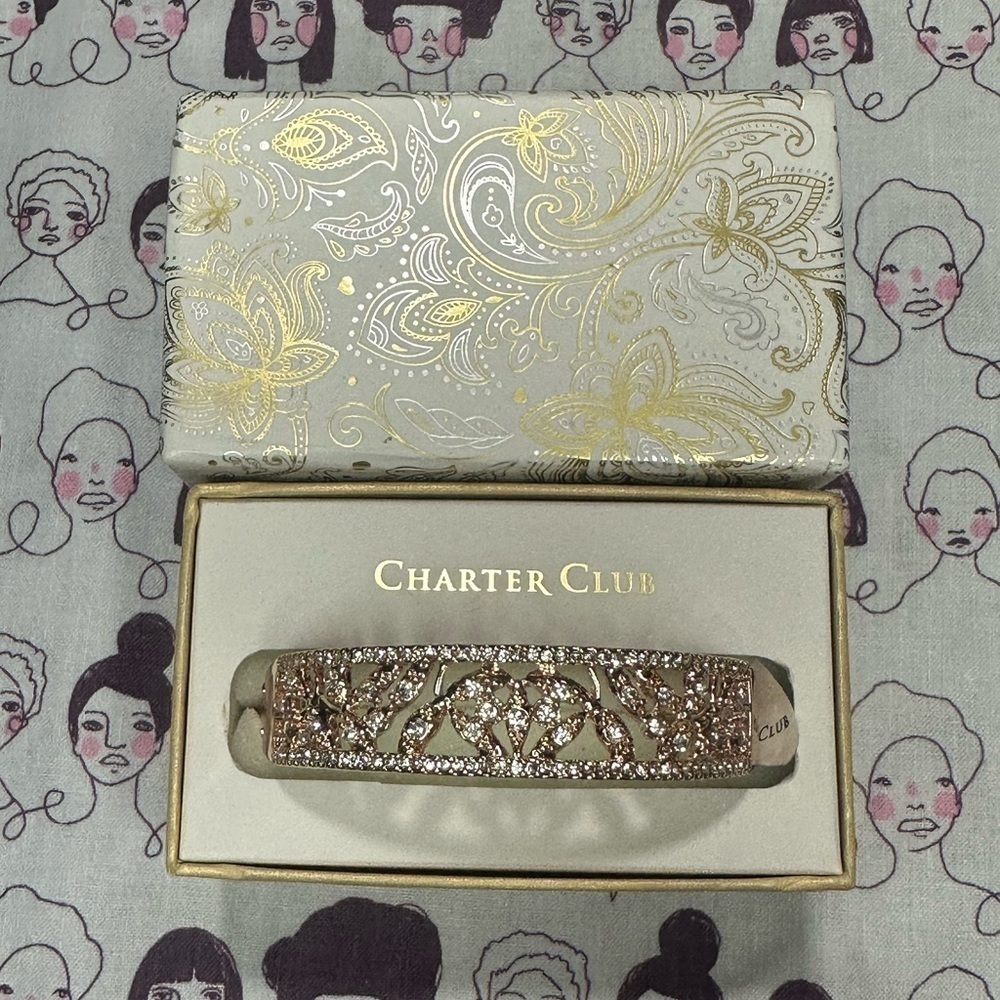 Charter Club Rose Gold Bracelet NIB